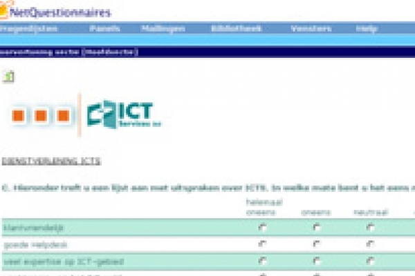 Klanttevredenheidsonderzoek DJI